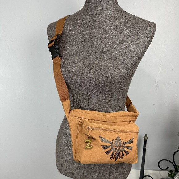 Nintendo Handbags - *Official Nintendo* Legend of Zelda Canvas Zipper Waist Bag Fanny Pack